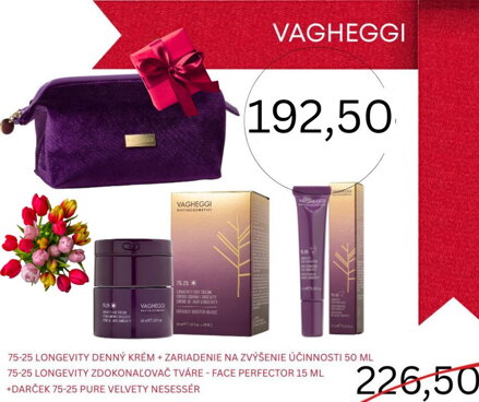 75.25 LONGEVITY LUXUSNÝ SET 4 V ZAMATOVOM NESÉSERI