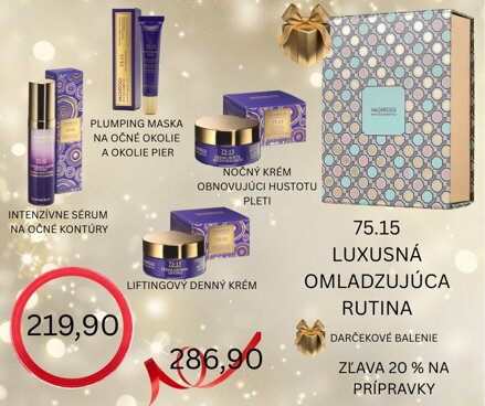 75.15 LUXUSNÁ OMLADZUJÚCA RUTINA V DARČEKOVOM BALENÍ