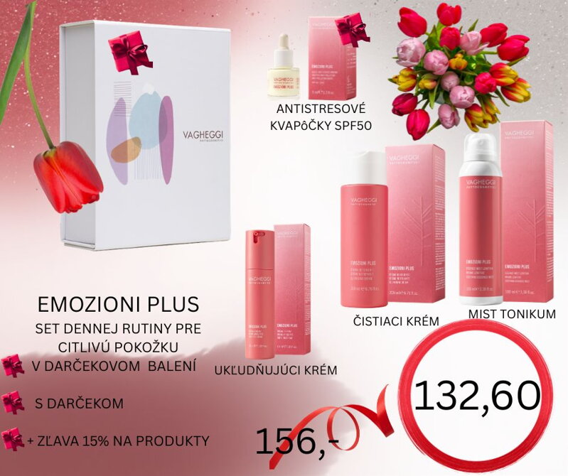 EMOZIONI PLUS SET DENNEJ RUTINY V DARČEKOVOM BALENÍ