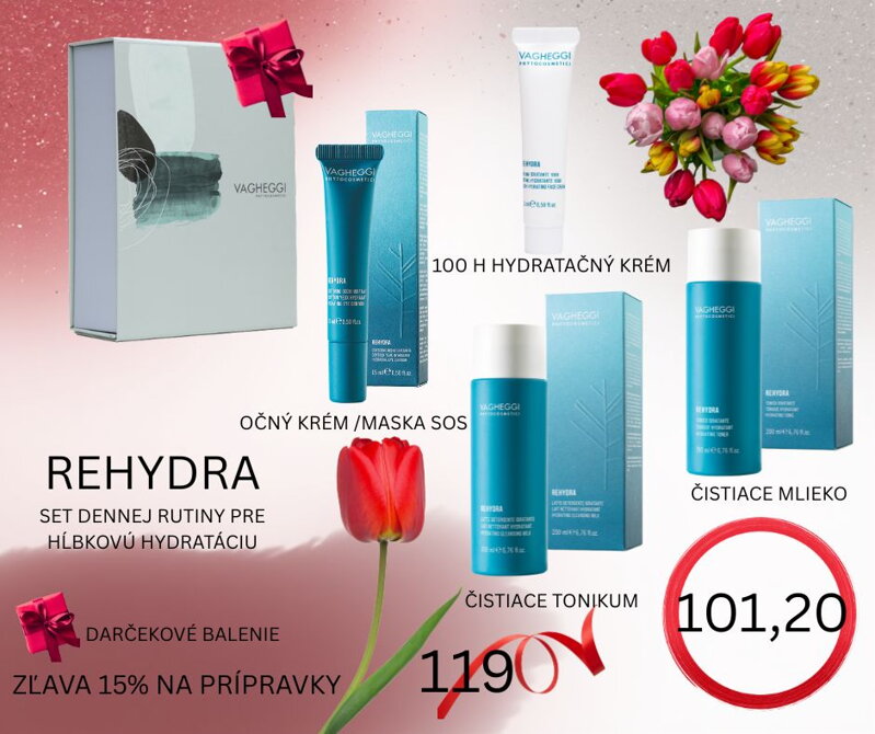 REHYDRA SET DENNEJ RUTINY 1 V DARČEKOVOM BALENÍ