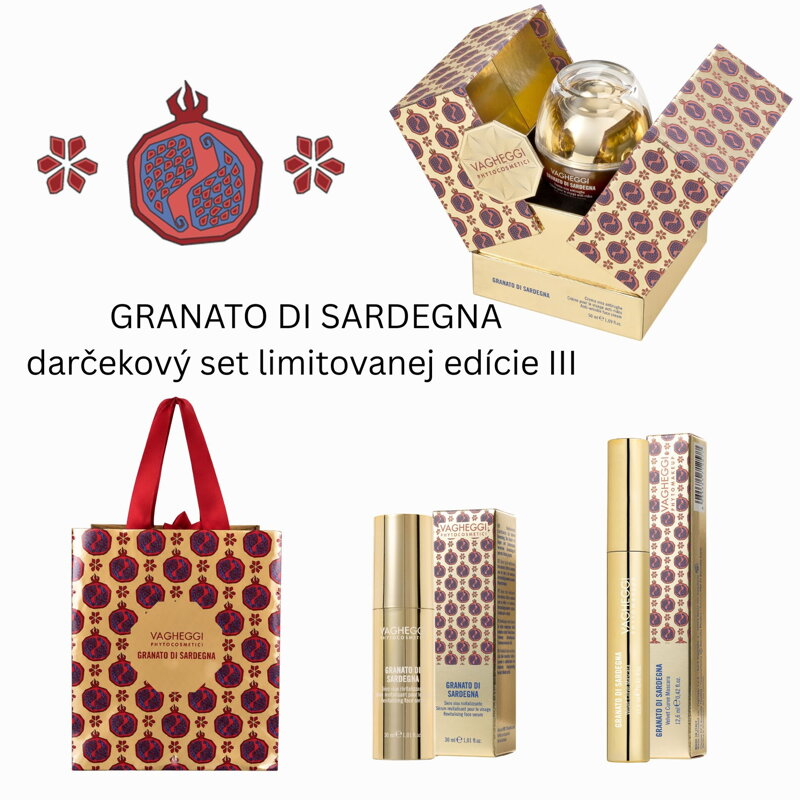 GRANATO DI SARDEGNA SET LIMITOVANEJ EDÍCIE III