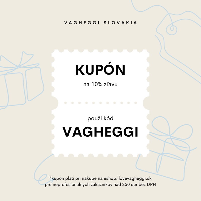 Kúp viac plať menej!  Akcia pre neprofesionálnych zákazníkov. Nakúp za minimálne 250,- eur bez DPH, použi uvedený kupón a získaj zľavu! 