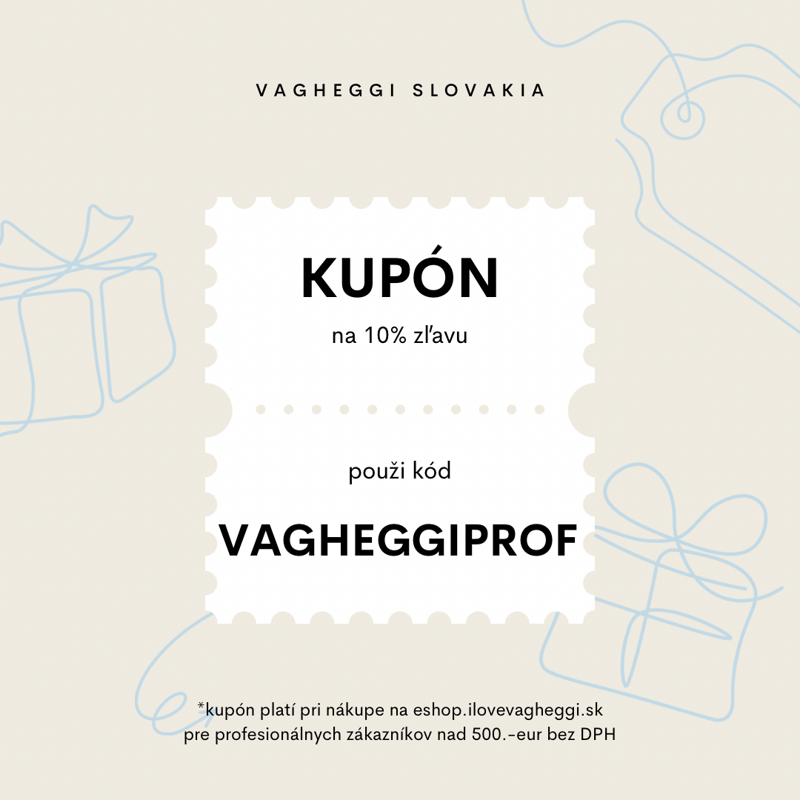 Kúp viac plať menej! Akcia pre profesionálnych zákazníkov. Nakúp za minimálne 500,- bezDPH, použi uvedený kupón a získaj zľavu!