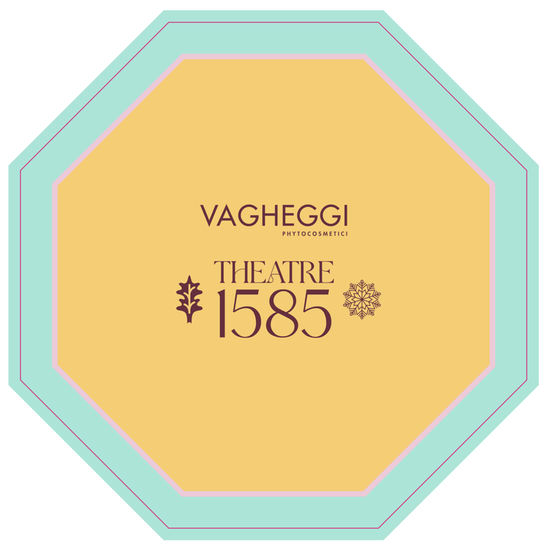THEATRE 1585 okenná nálepka (set 3 ks)