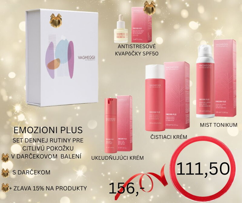 EMOZIONI PLUS SET DENNEJ RUTINY V DARČEKOVOM BALENÍ