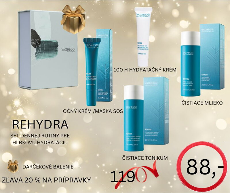 REHYDRA SET DENNEJ RUTINY 1 V DARČEKOVOM BALENÍ